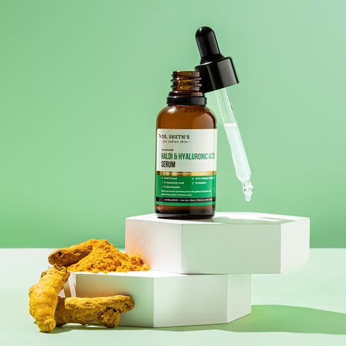 Dr. Sheth's Haldi and Hyaluronic Acid Serum 30ml